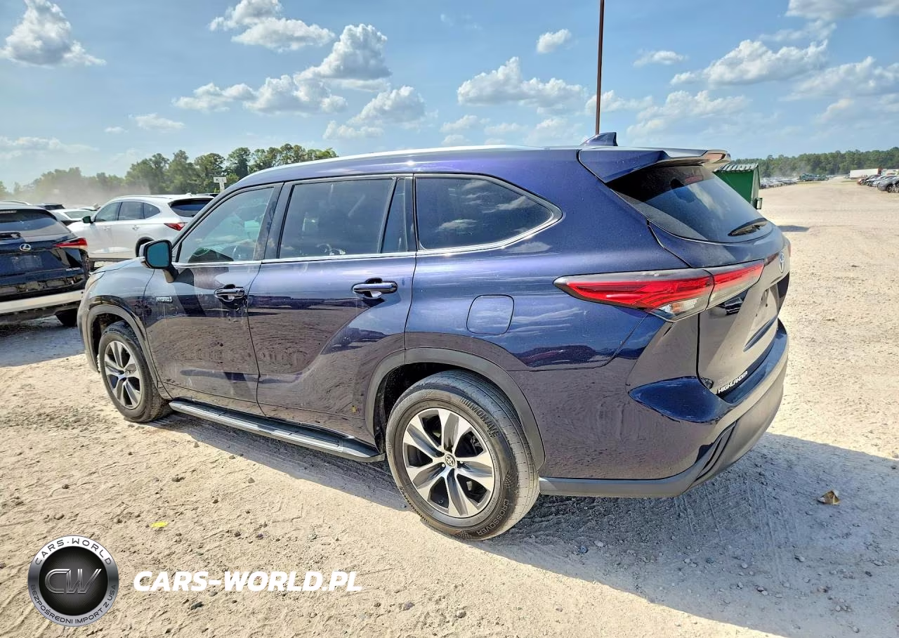 2020 Toyota Highlander Hybrid Xle VIN:5TDGARAH0LS500214 - 2