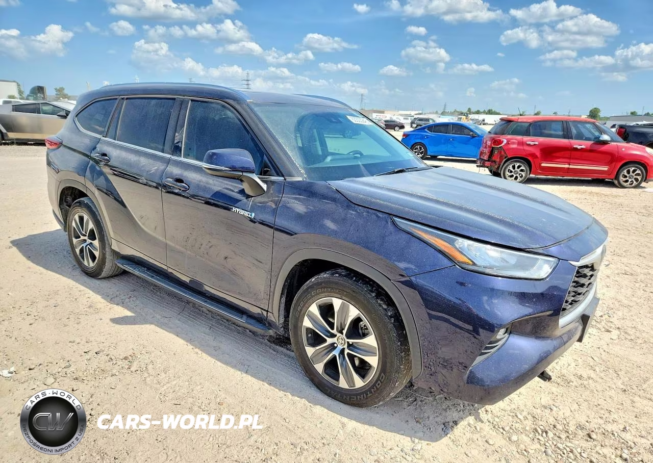 2020 Toyota Highlander Hybrid Xle VIN:5TDGARAH0LS500214 - 4