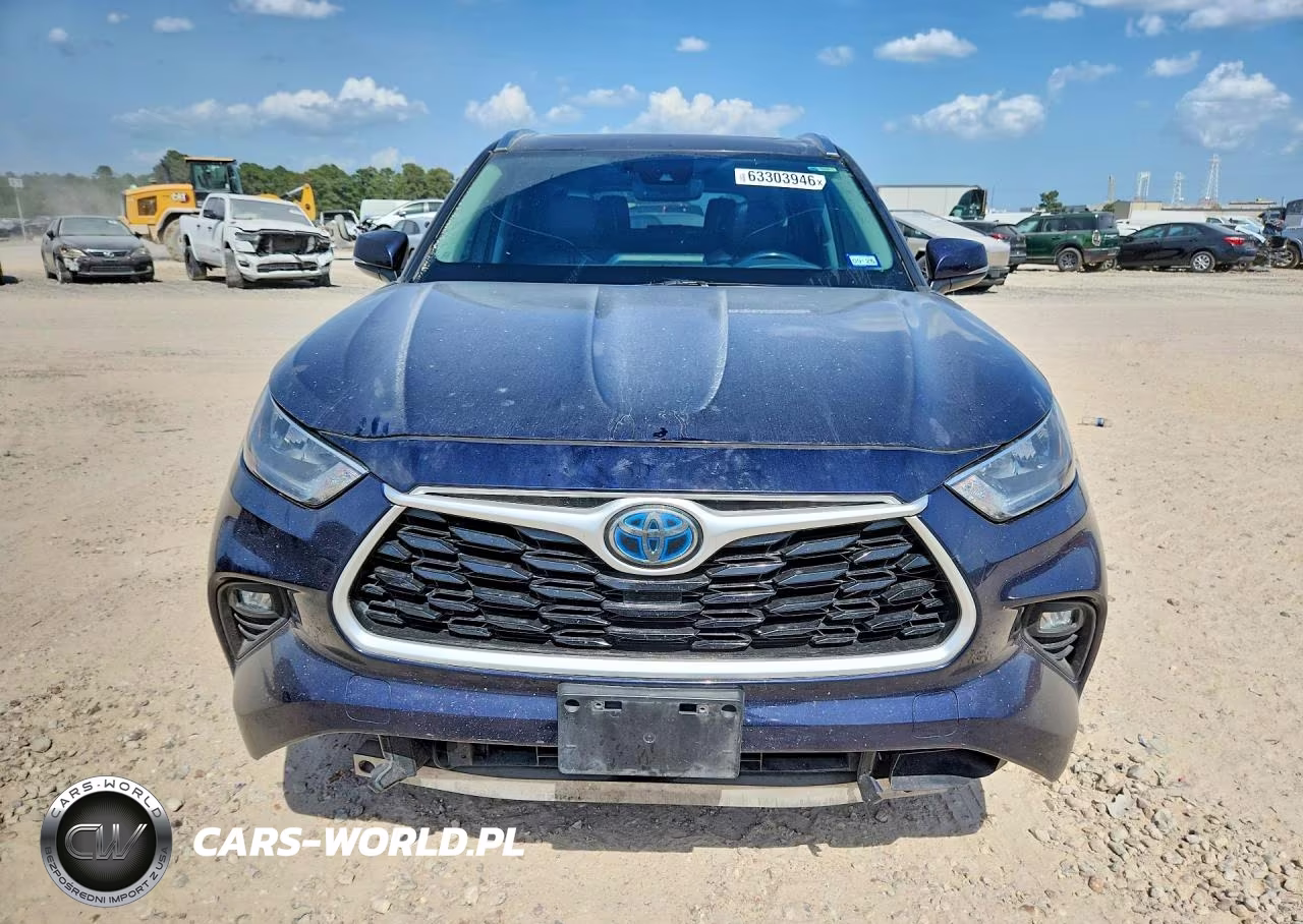 2020 Toyota Highlander Hybrid Xle VIN:5TDGARAH0LS500214 - 5