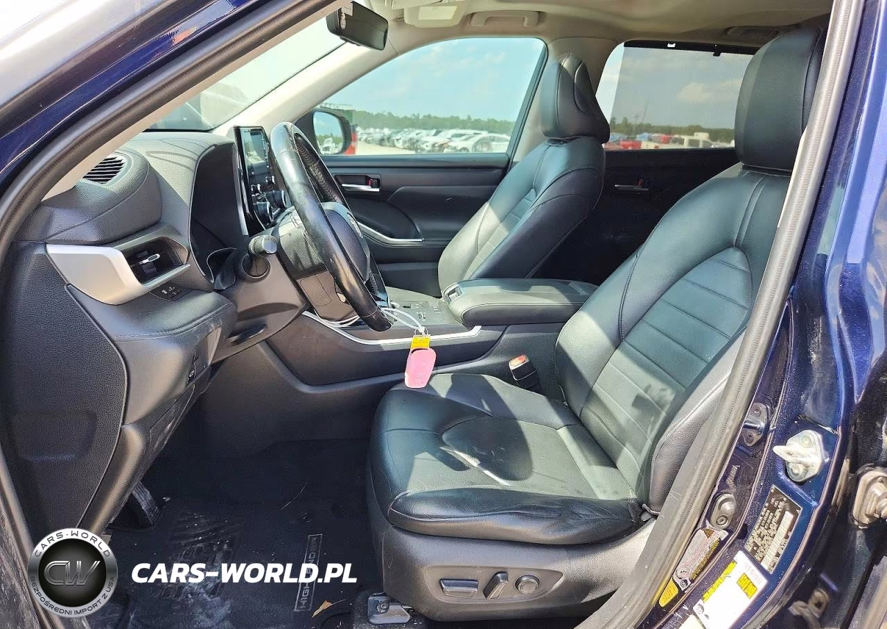 2020 Toyota Highlander Hybrid Xle VIN:5TDGARAH0LS500214 - 7