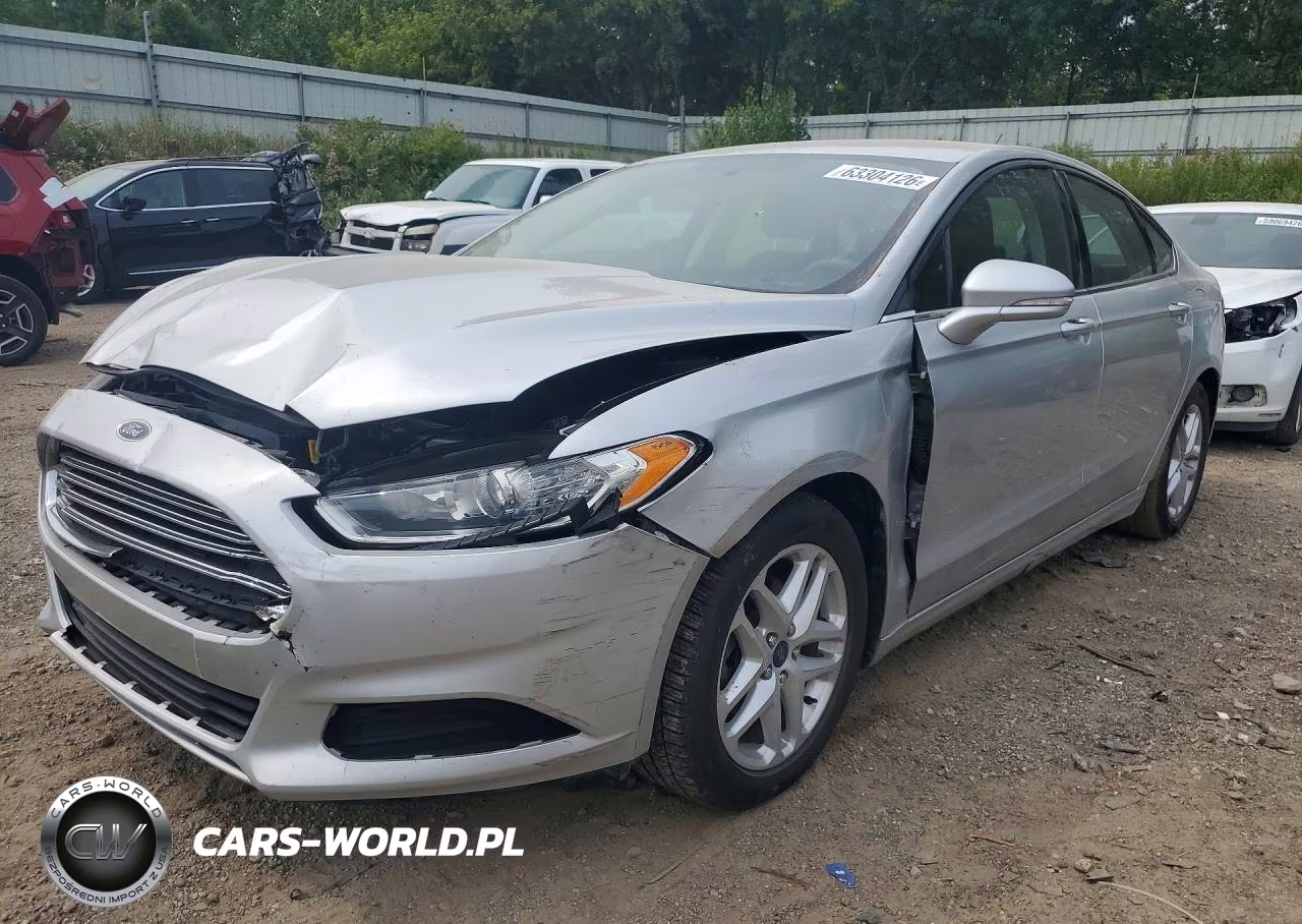 2016 Ford Fusion Se VIN:1FA6P0H79G5127985 - 1