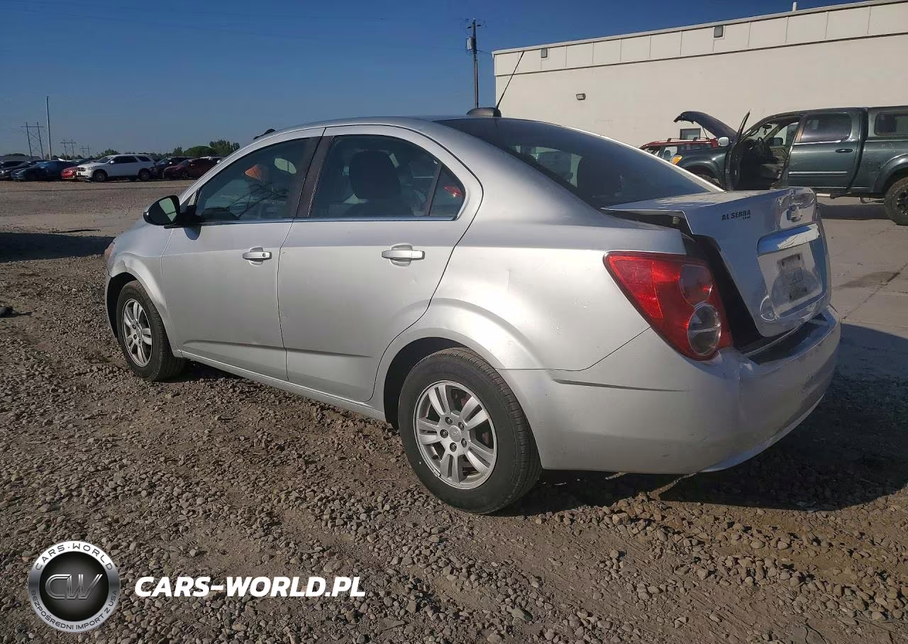 2015 Chevrolet Sonic Lt VIN:1G1JC5SH4F4106859 - 2