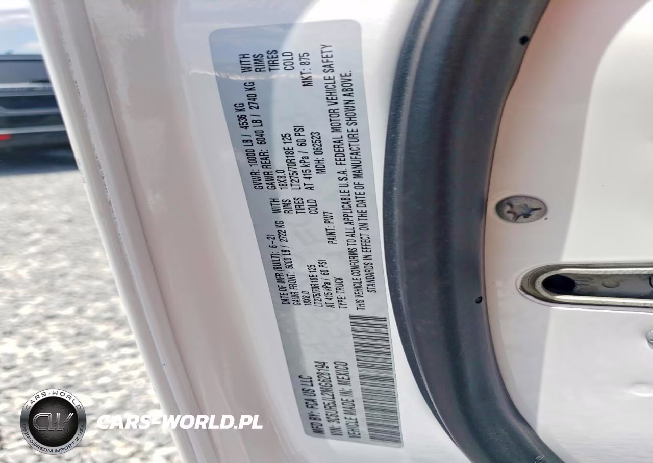 2021 Ram 2500 Big Horn VIN:3C6UR5JL2MG628194 - 12