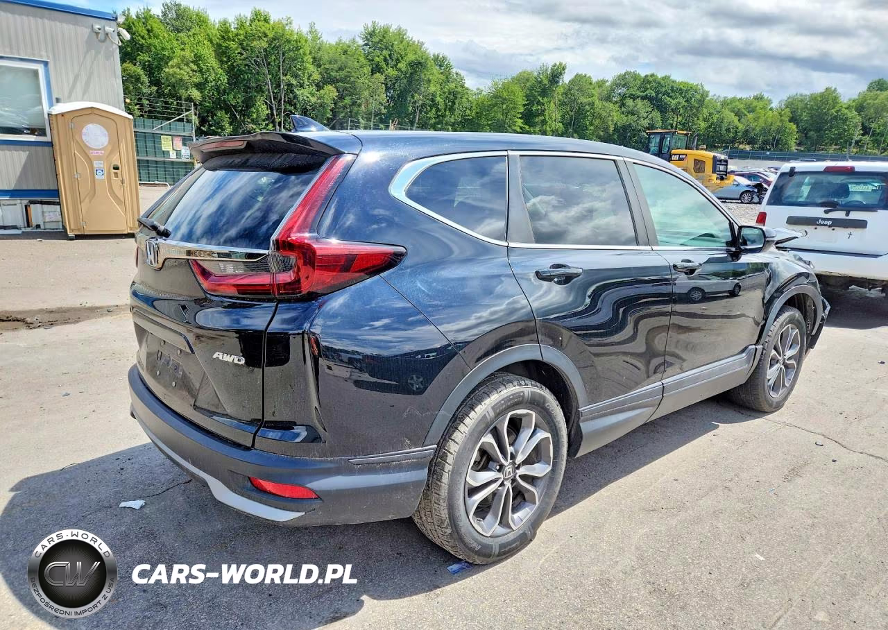 2022 Honda Cr-V Ex VIN:2HKRW2H55NH622072 - 3