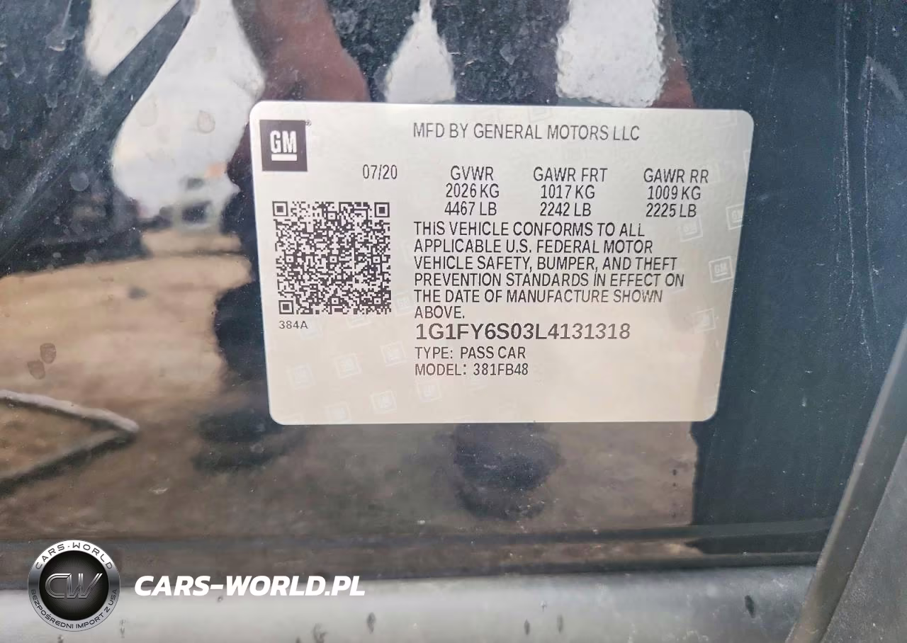 2020 Chevrolet Bolt Ev Lt VIN:1G1FY6S03L4131318 - 12