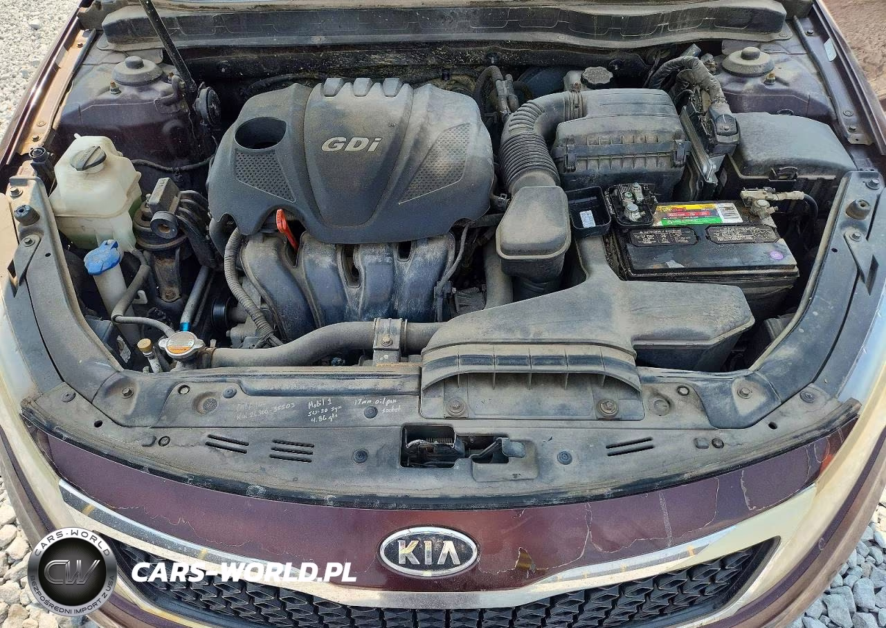 2012 Kia Optima Lx VIN:5XXGM4A73CG058905 - 11