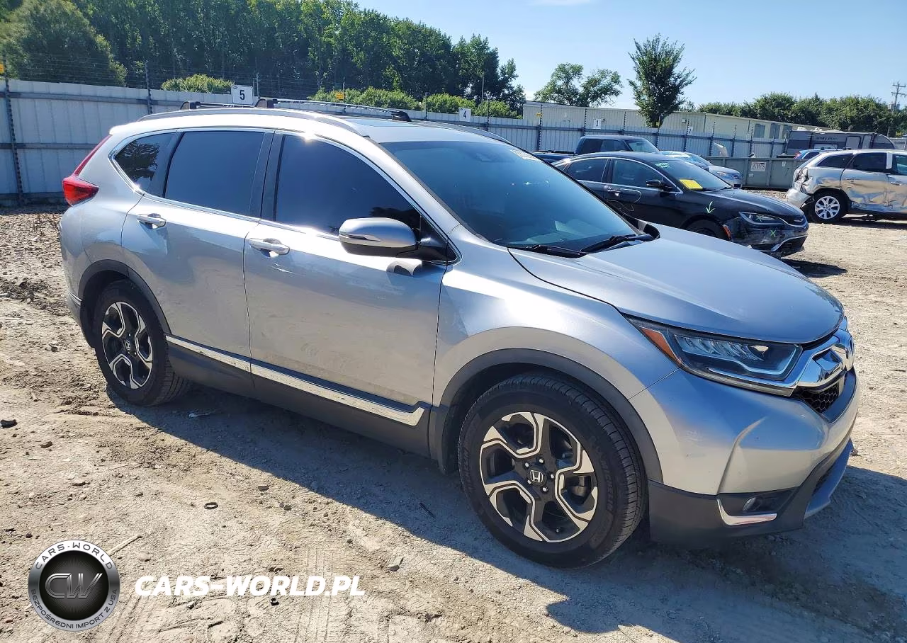 2017 Honda Cr-V Touring VIN:7FARW1H95HE034256 - 4