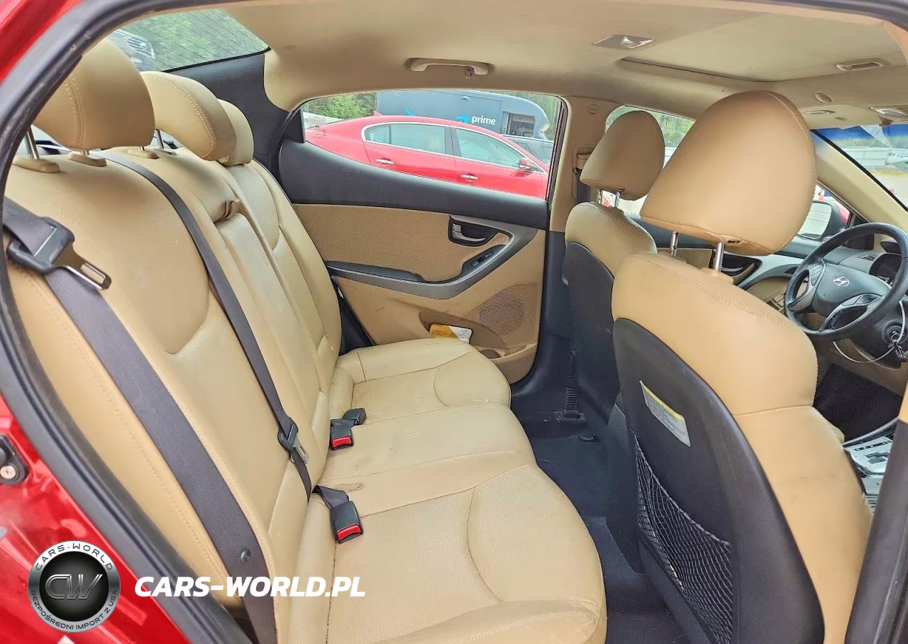 2012 Hyundai Elantra Limited VIN:KMHDH4AE7CU342601 - 10