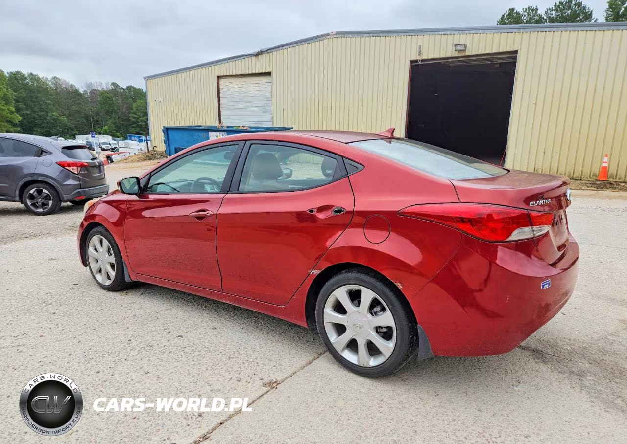 2012 Hyundai Elantra Limited VIN:KMHDH4AE7CU342601 - 2