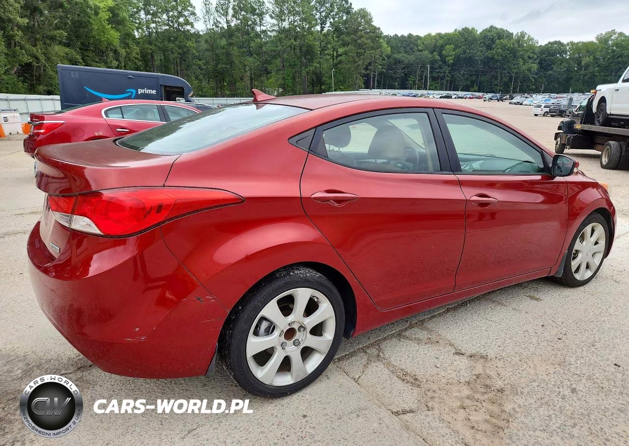 2012 Hyundai Elantra Limited VIN:KMHDH4AE7CU342601 - 3