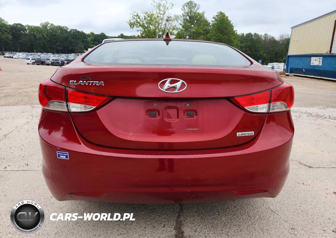 2012 Hyundai Elantra Limited VIN:KMHDH4AE7CU342601 - 6