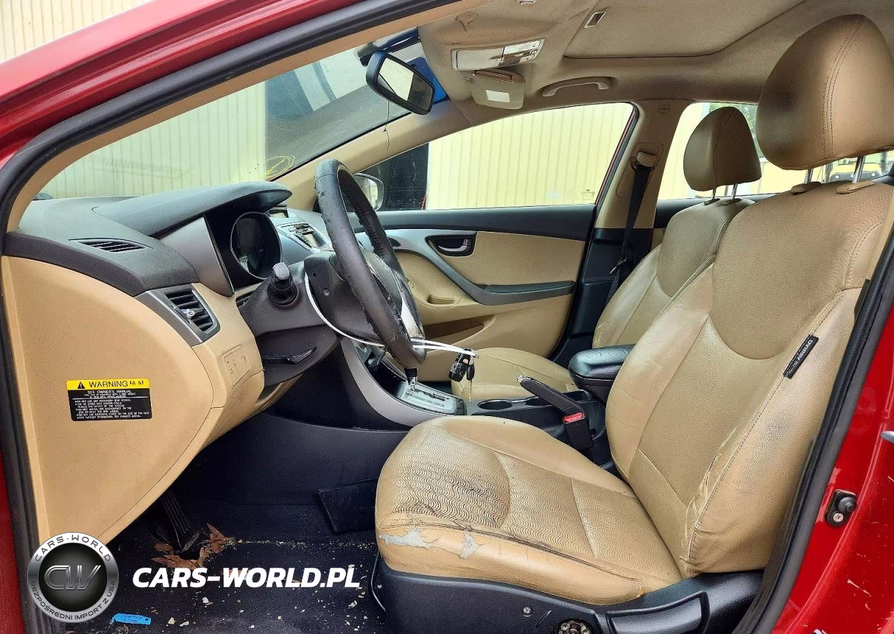 2012 Hyundai Elantra Limited VIN:KMHDH4AE7CU342601 - 7