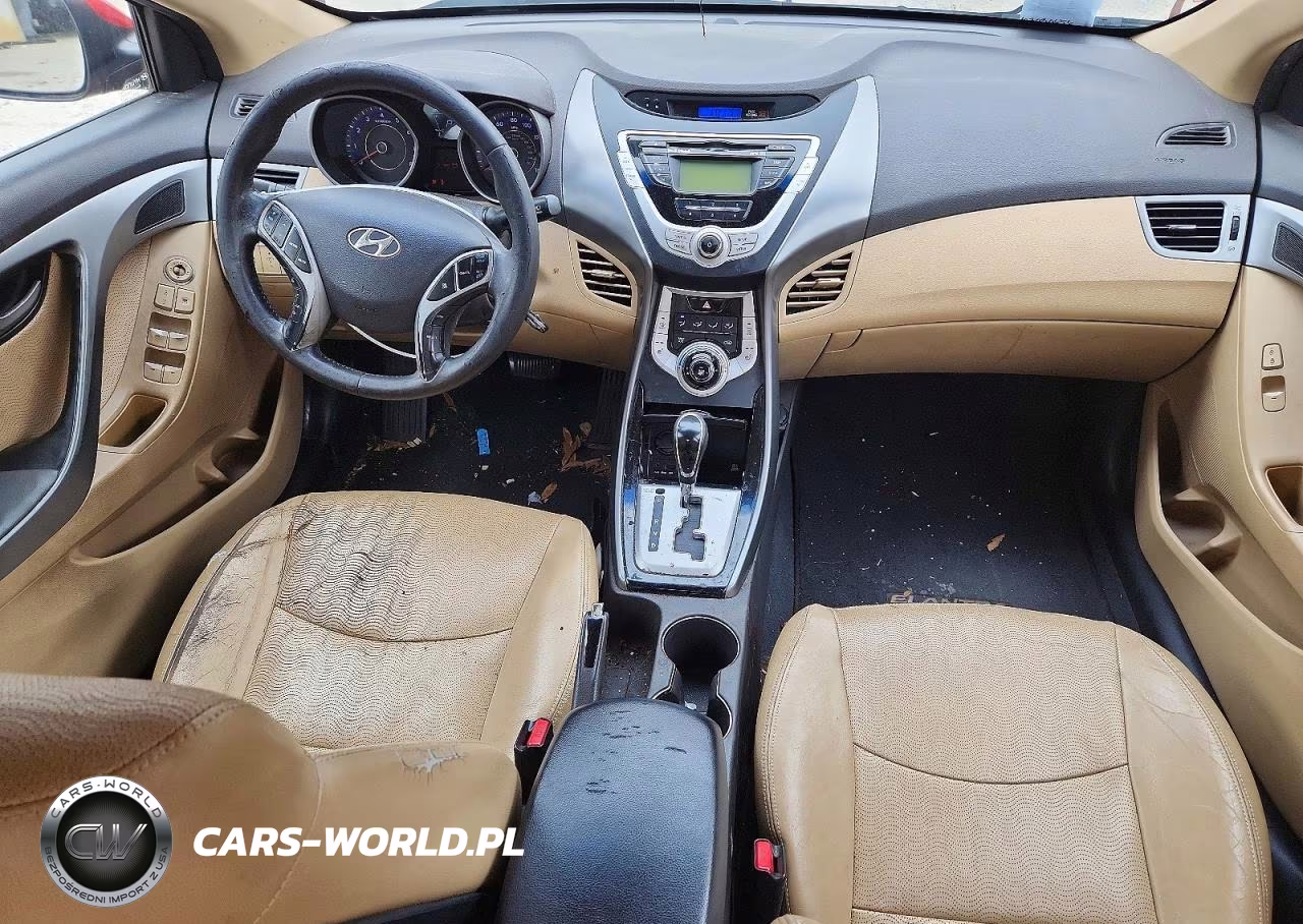 2012 Hyundai Elantra Limited VIN:KMHDH4AE7CU342601 - 8