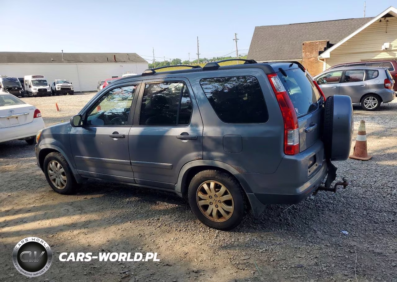 2006 Honda Cr-V Se VIN:JHLRD78916C030724 - 2