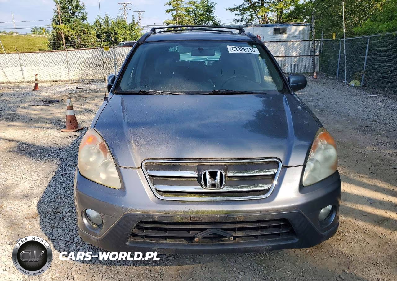2006 Honda Cr-V Se VIN:JHLRD78916C030724 - 5