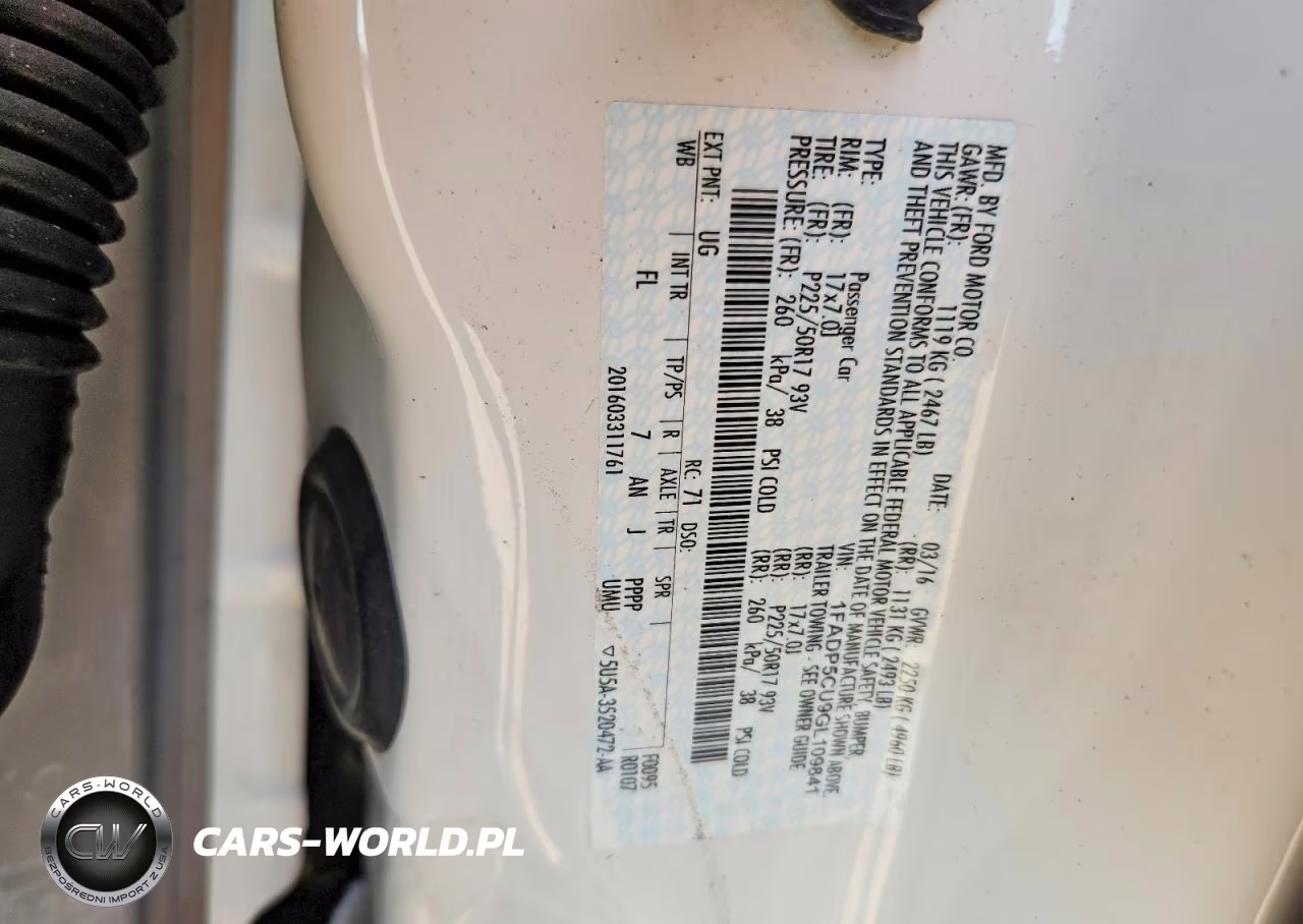 2016 Ford C-Max Premium Sel VIN:1FADP5CU9GL109841 - 12