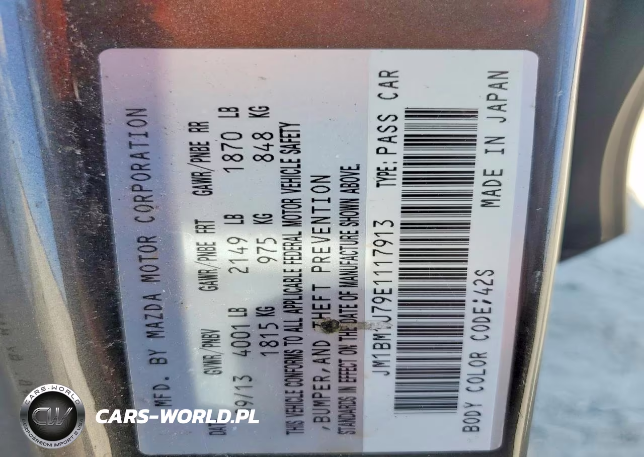2014 Mazda 3 Sport VIN:JM1BM1U79E1117913 - 12