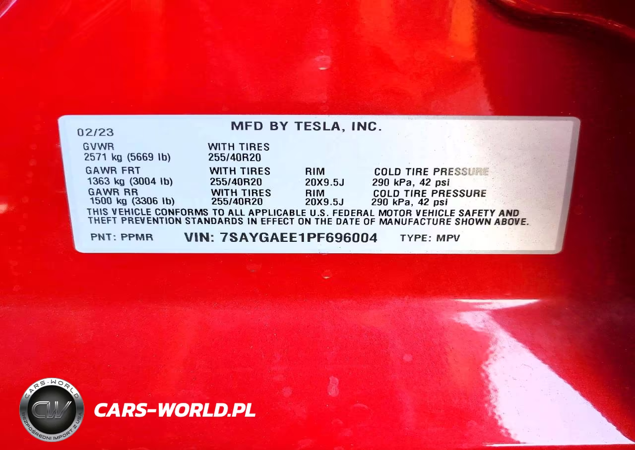 2023 Tesla Model Y VIN:7SAYGAEE1PF696004 - 13