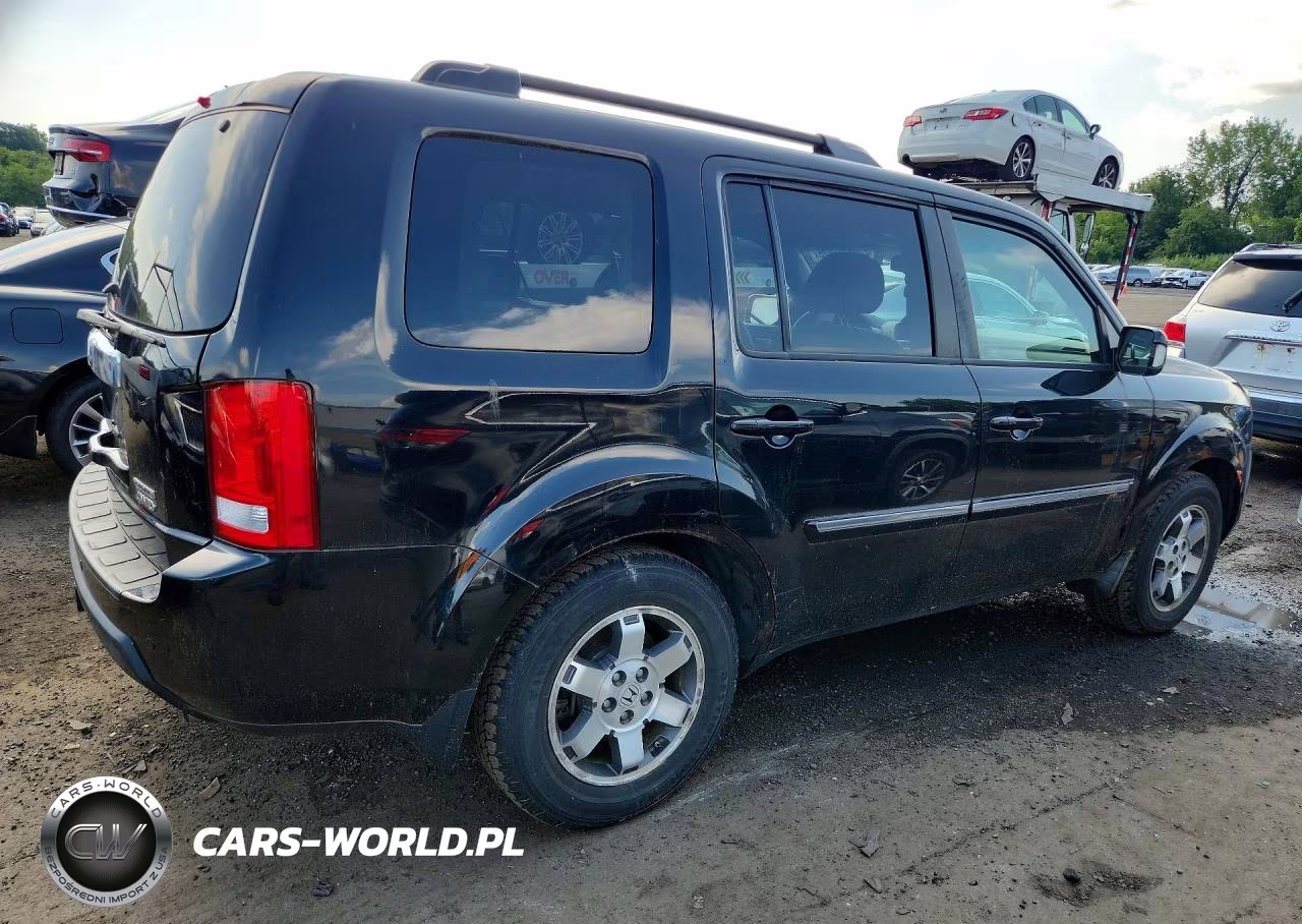 2011 Honda Pilot Touring VIN:5FNYF4H91BB054293 - 3