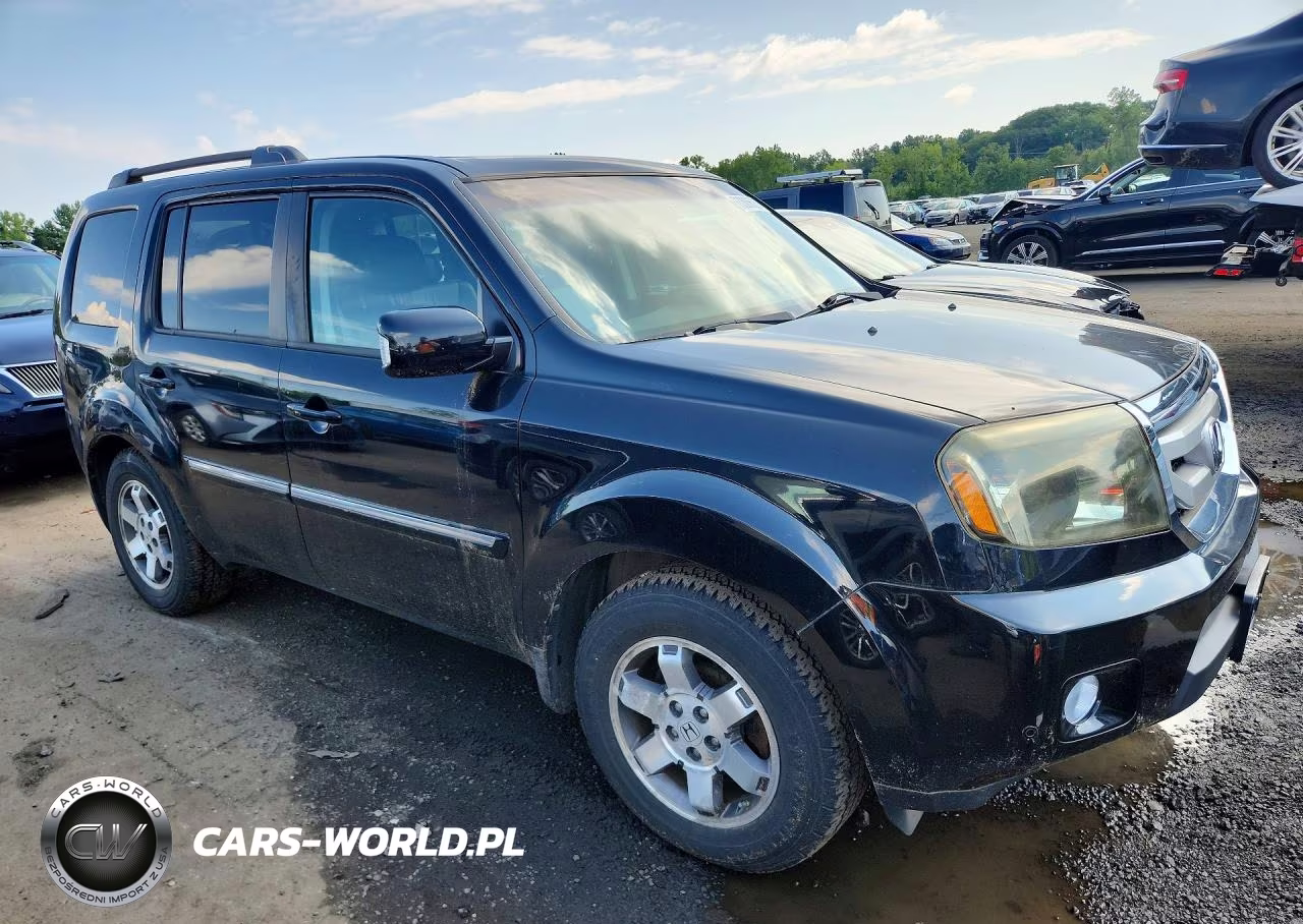 2011 Honda Pilot Touring VIN:5FNYF4H91BB054293 - 4