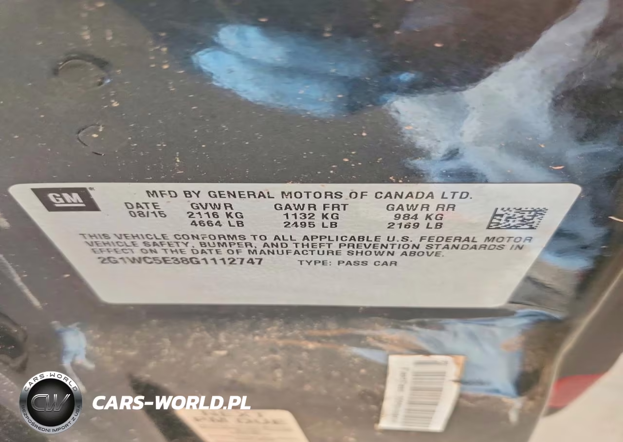 2016 Chevrolet Impala Limited Ltz VIN:2G1WC5E38G1112747 - 12
