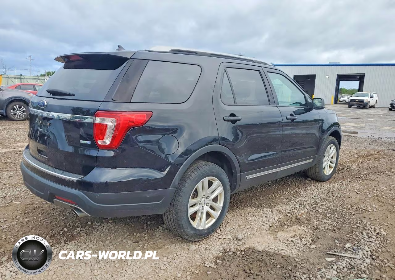 2018 Ford Explorer Xlt VIN:1FM5K8DH9JGC61176 - 3