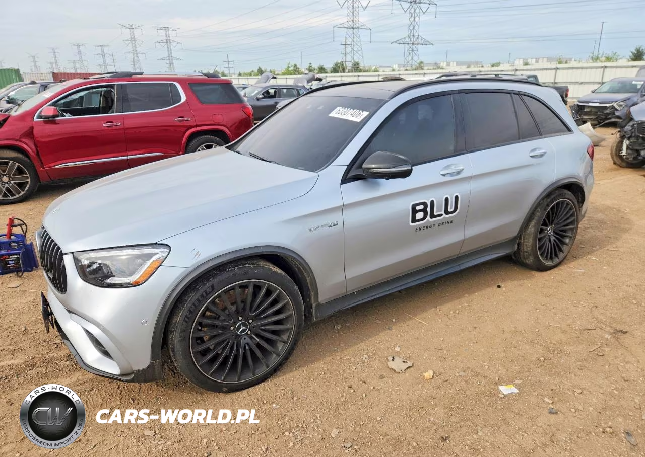 2021 Mercedes-Benz Glc 63 4Matic Amg VIN:W1N0G8JB6MF989234 - 1