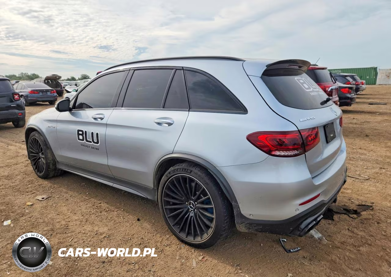 2021 Mercedes-Benz Glc 63 4Matic Amg VIN:W1N0G8JB6MF989234 - 2