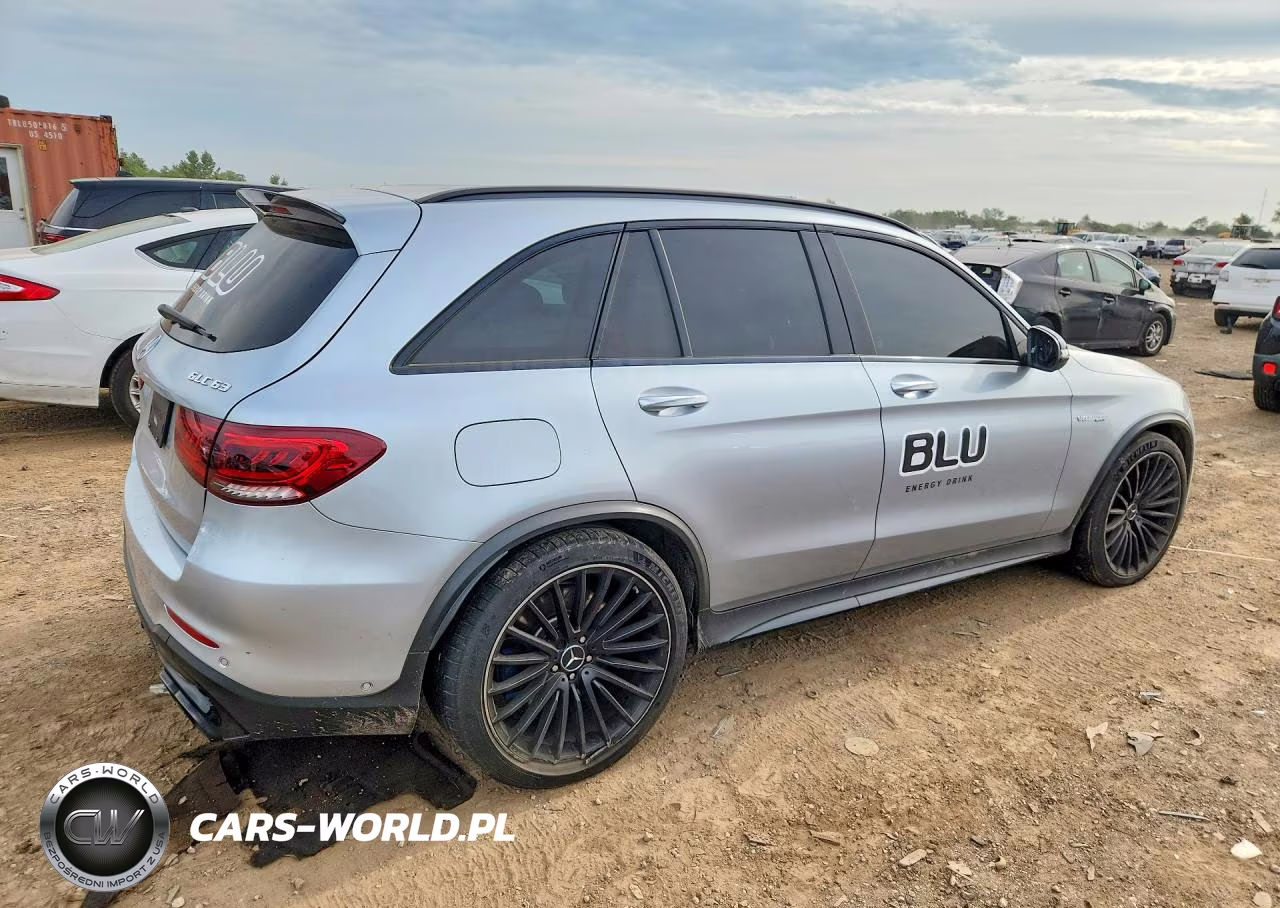2021 Mercedes-Benz Glc 63 4Matic Amg VIN:W1N0G8JB6MF989234 - 3