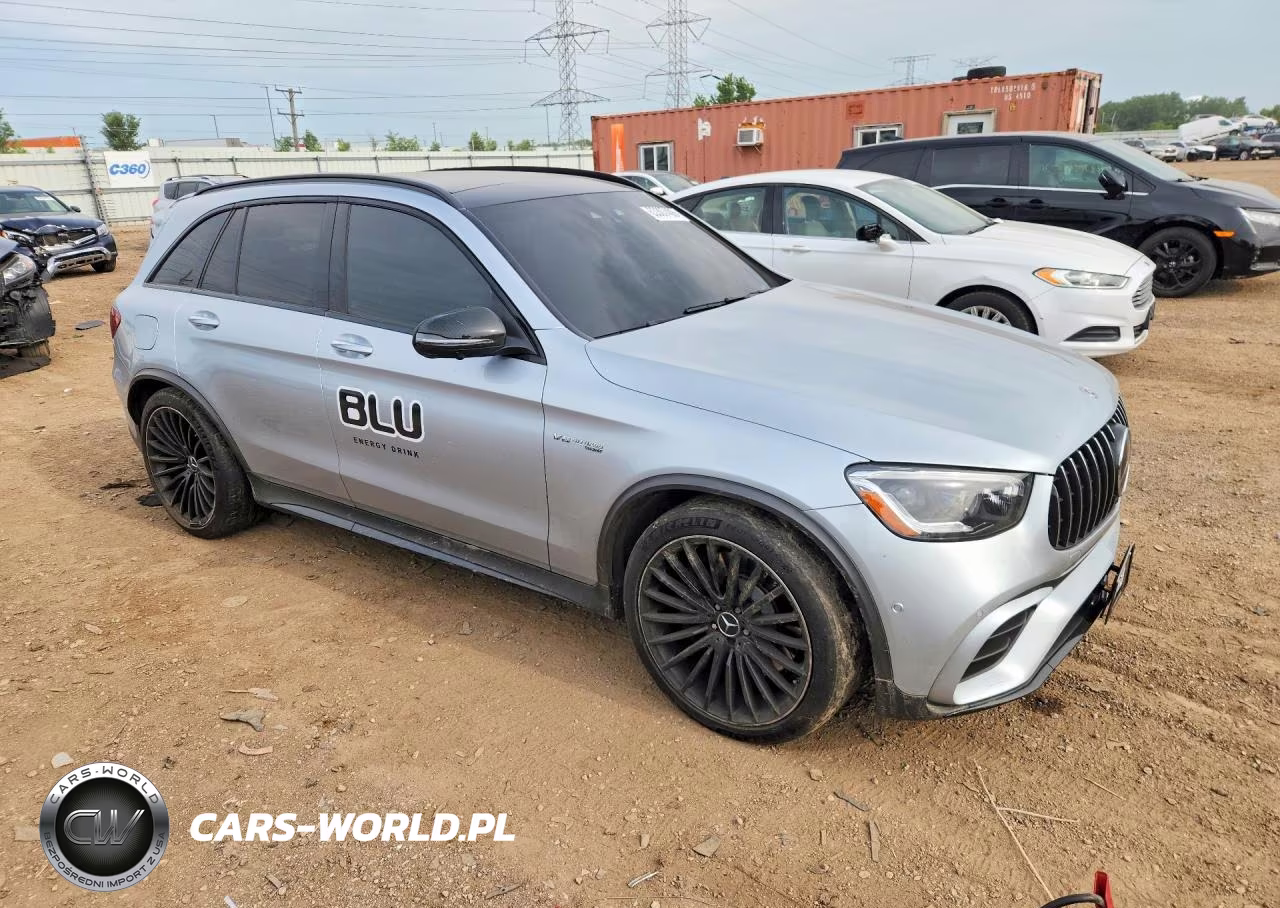 2021 Mercedes-Benz Glc 63 4Matic Amg VIN:W1N0G8JB6MF989234 - 4
