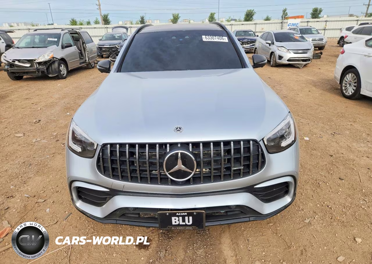 2021 Mercedes-Benz Glc 63 4Matic Amg VIN:W1N0G8JB6MF989234 - 5
