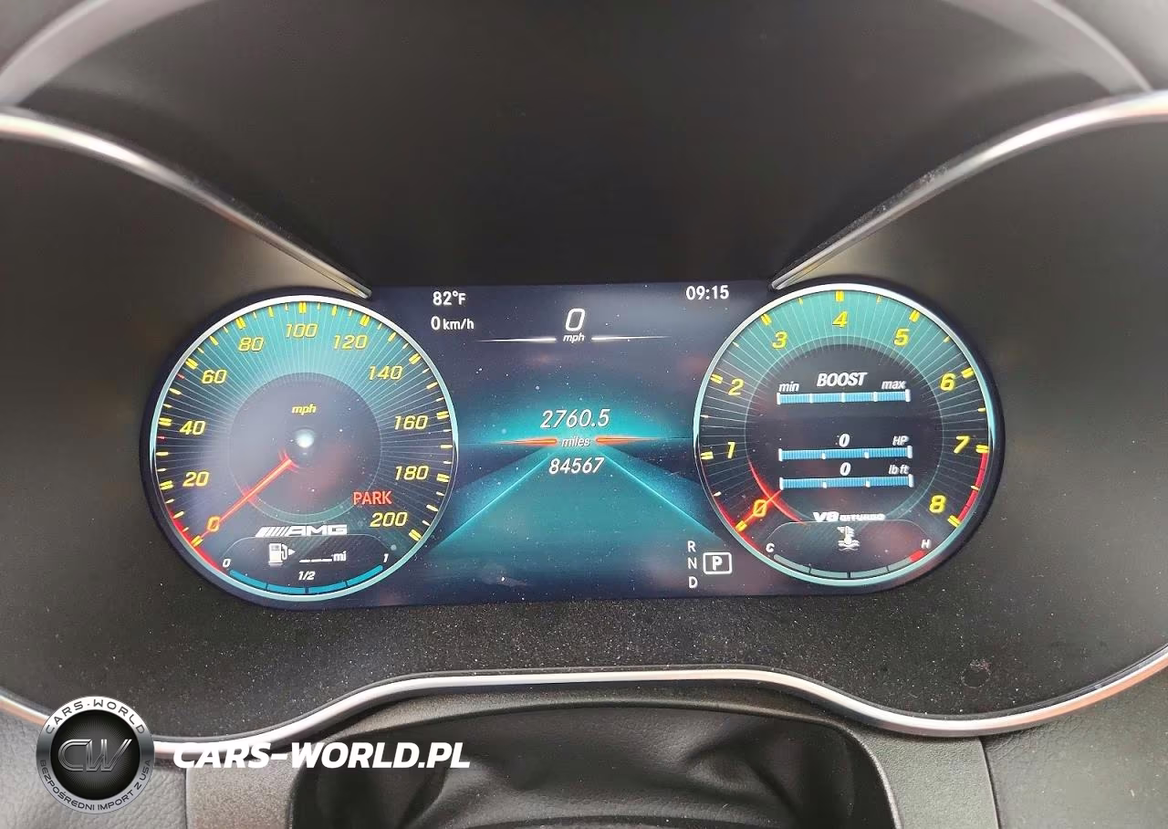 2021 Mercedes-Benz Glc 63 4Matic Amg VIN:W1N0G8JB6MF989234 - 9