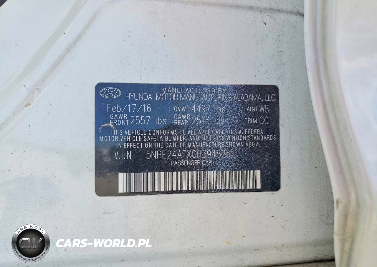 2016 Hyundai Sonata Se VIN:5NPE24AFXGH394825 - 13