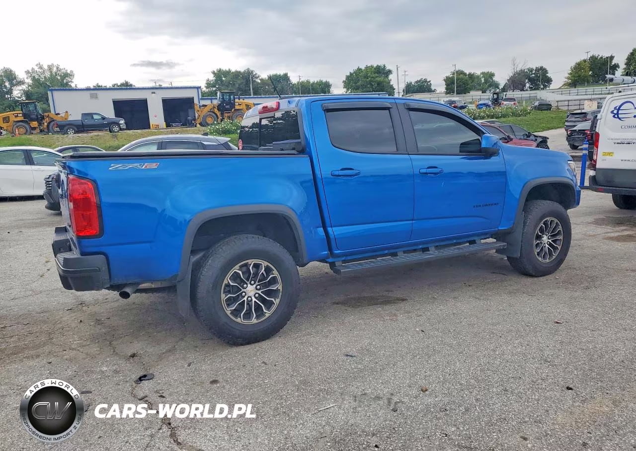 2022 Chevrolet Colorado Zr2 VIN:1GCGTEEN6N1229534 - 3
