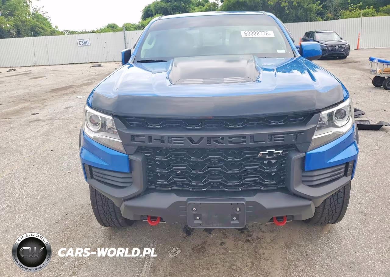 2022 Chevrolet Colorado Zr2 VIN:1GCGTEEN6N1229534 - 5