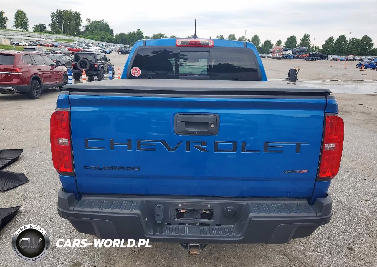 2022 Chevrolet Colorado Zr2 VIN:1GCGTEEN6N1229534 - 6