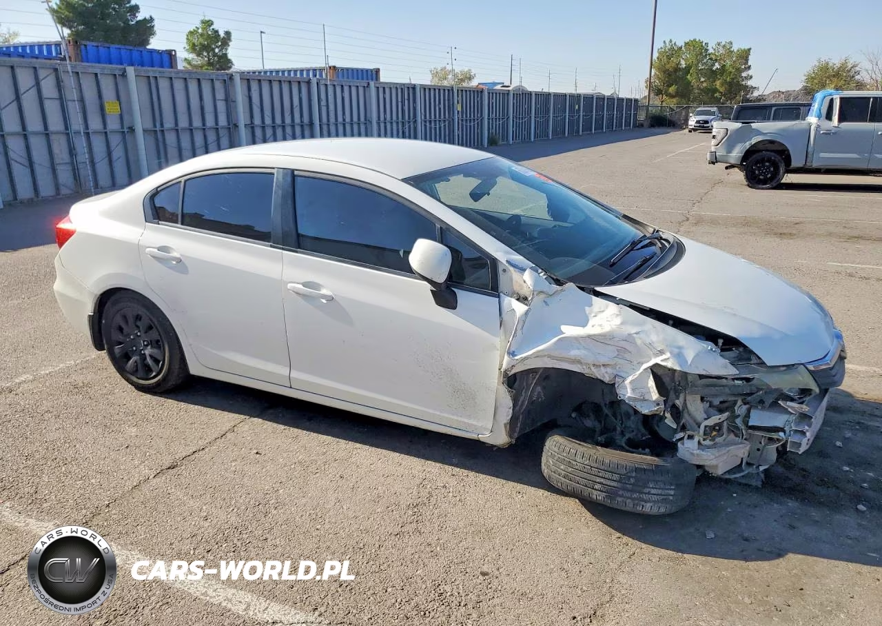 2012 Honda Civic Lx VIN:2HGFB2F53CH595964 - 4