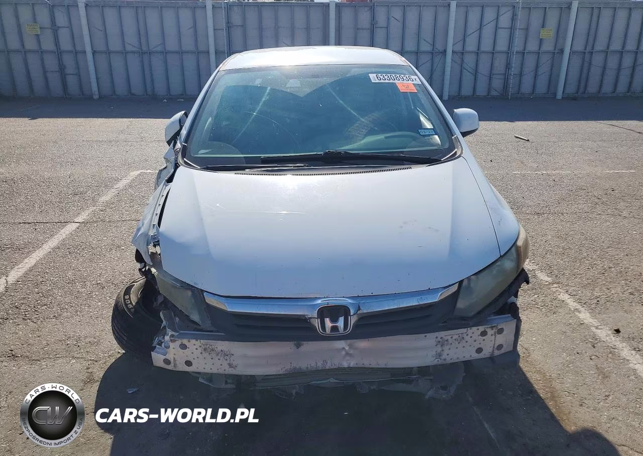 2012 Honda Civic Lx VIN:2HGFB2F53CH595964 - 5