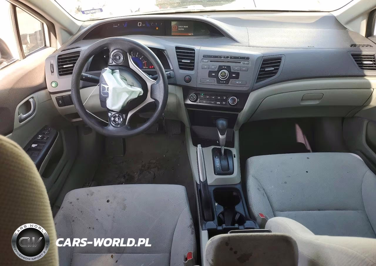 2012 Honda Civic Lx VIN:2HGFB2F53CH595964 - 8