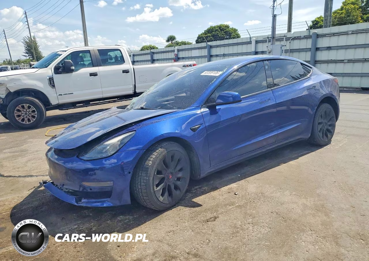 2021 Tesla Model 3 VIN:5YJ3E1EA0MF061538 - 1