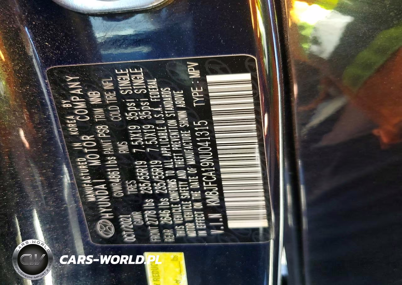 2022 Hyundai Tucson Sel Convenience VIN:KM8JFCA19NU041315 - 14