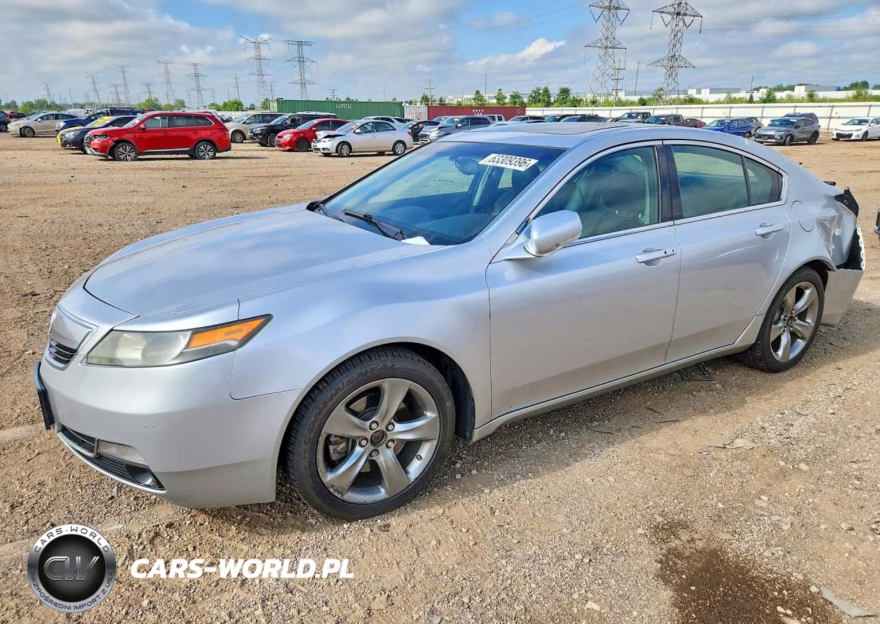 2012 Acura Tl VIN:19UUA9F5XCA004305 - 1