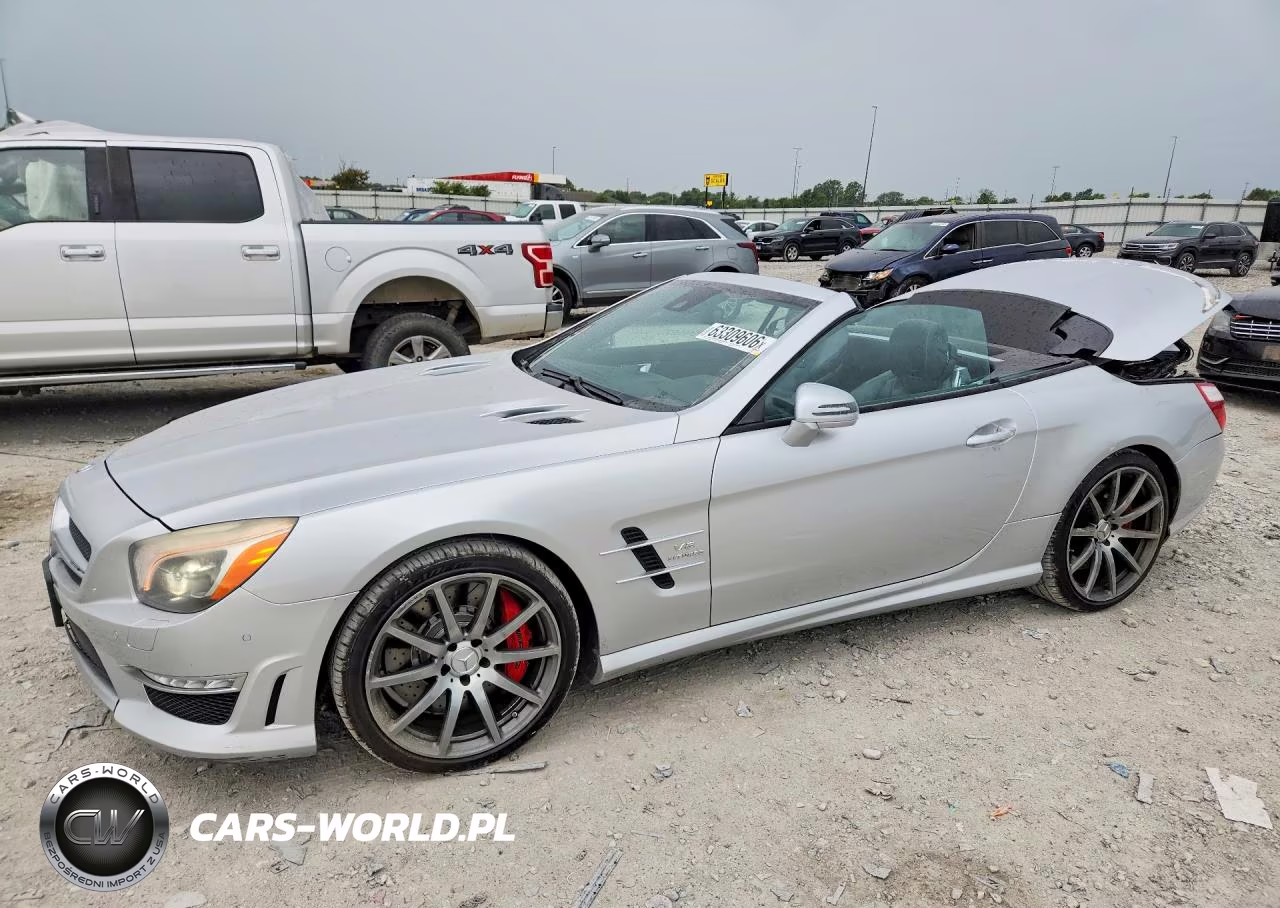 2015 Mercedes-Benz Sl 63 Amg VIN:WDDJK7EA1FF034176 - 1