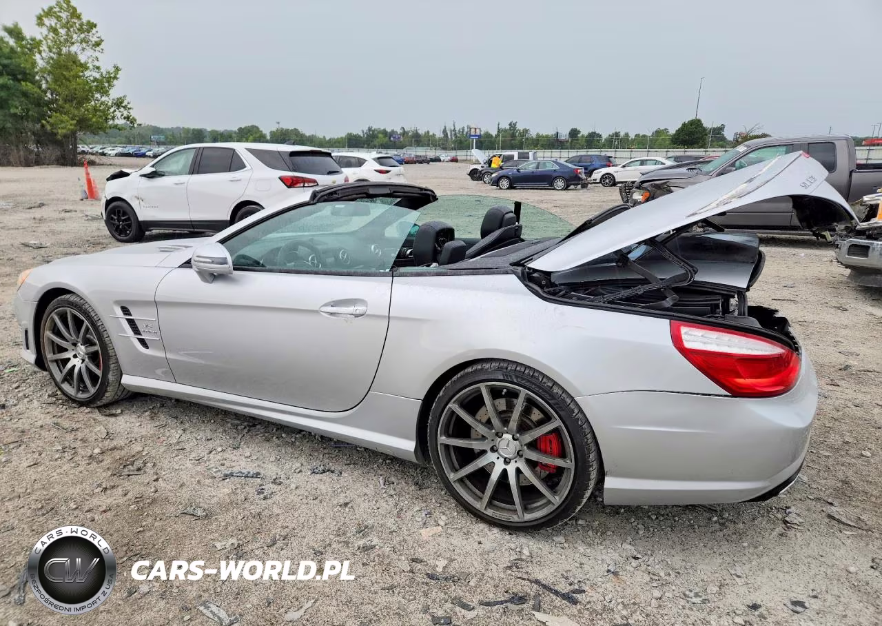 2015 Mercedes-Benz Sl 63 Amg VIN:WDDJK7EA1FF034176 - 2