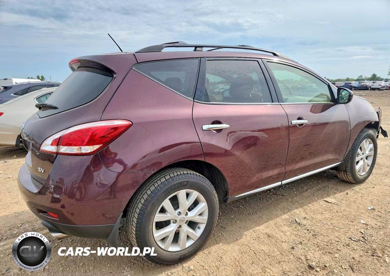 2014 Nissan Murano Sv VIN:JN8AZ1MU0EW409038 - 3