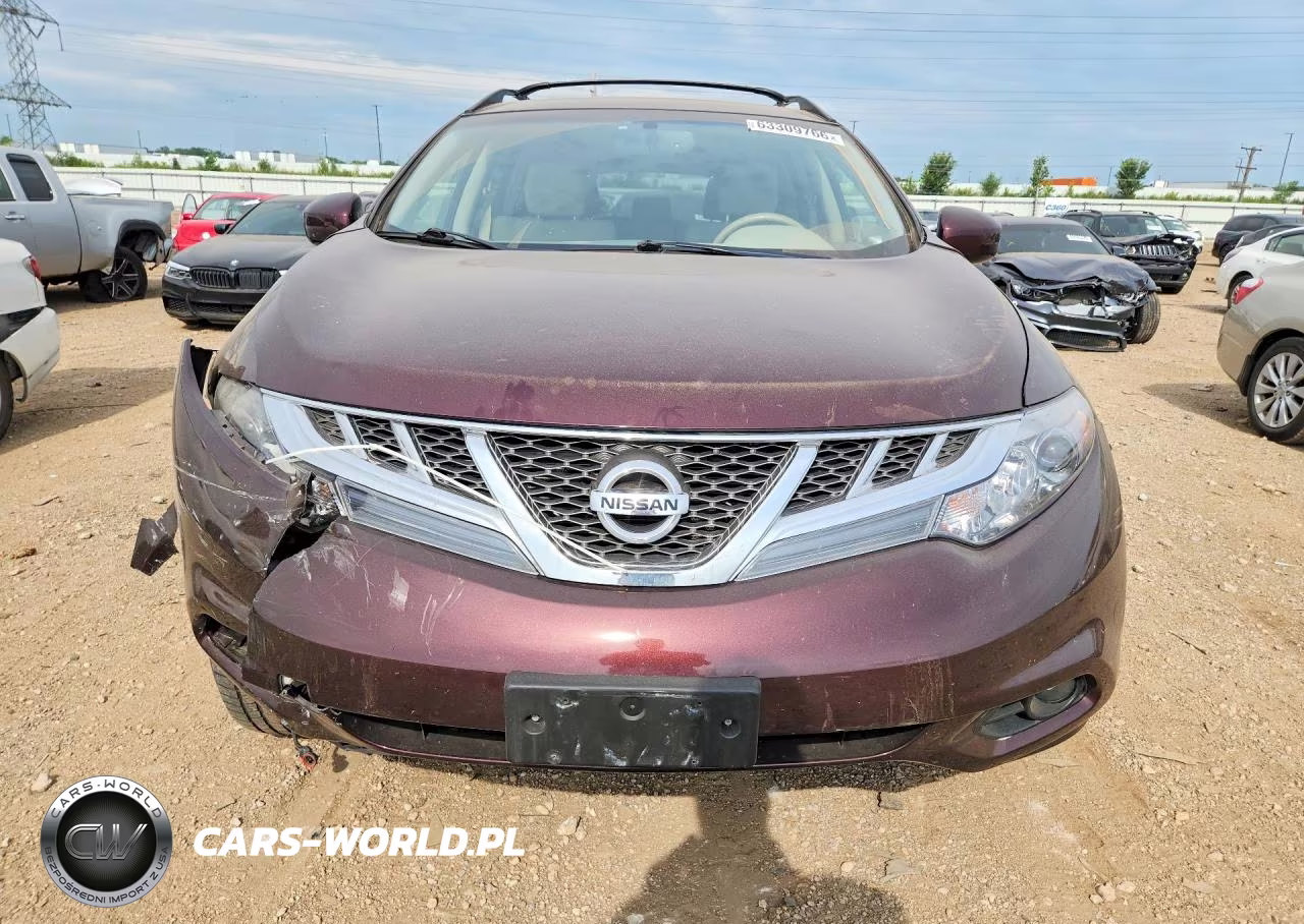 2014 Nissan Murano Sv VIN:JN8AZ1MU0EW409038 - 5
