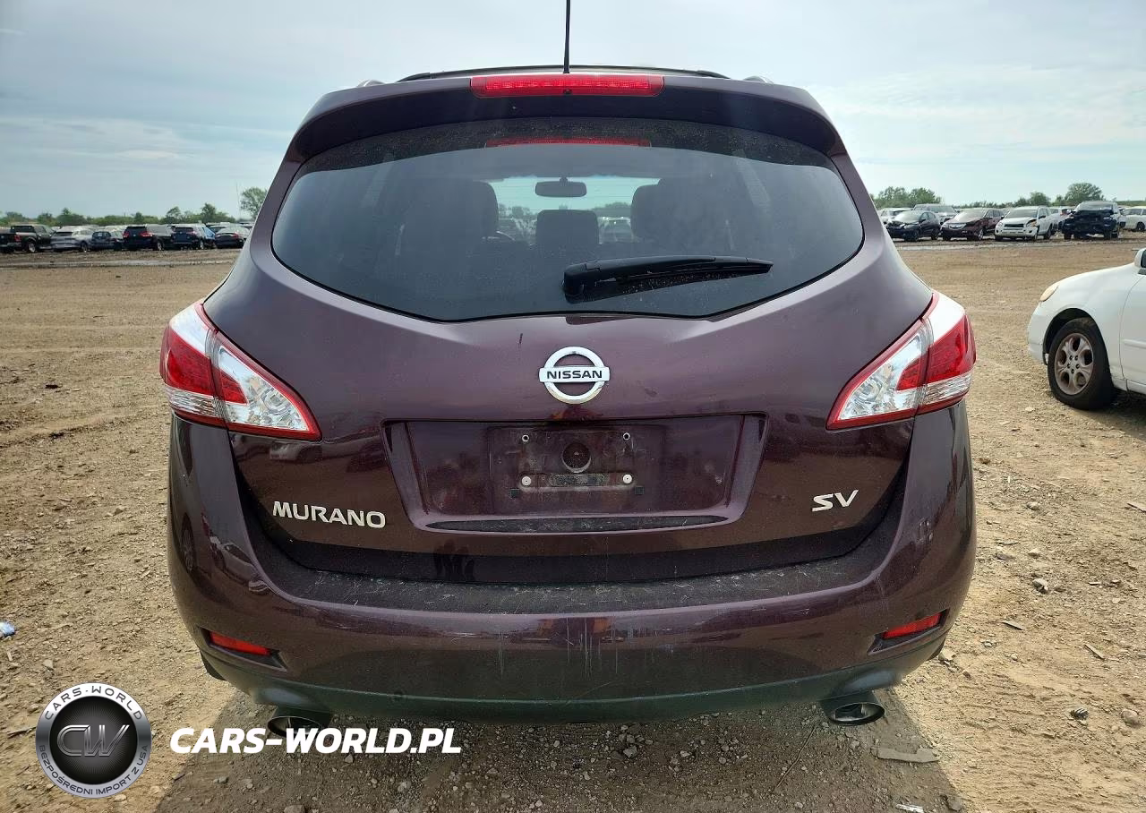 2014 Nissan Murano Sv VIN:JN8AZ1MU0EW409038 - 6