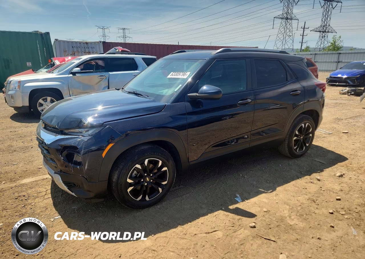 2021 Chevrolet Trailblazer Lt VIN:KL79MPSL2MB140599 - 1
