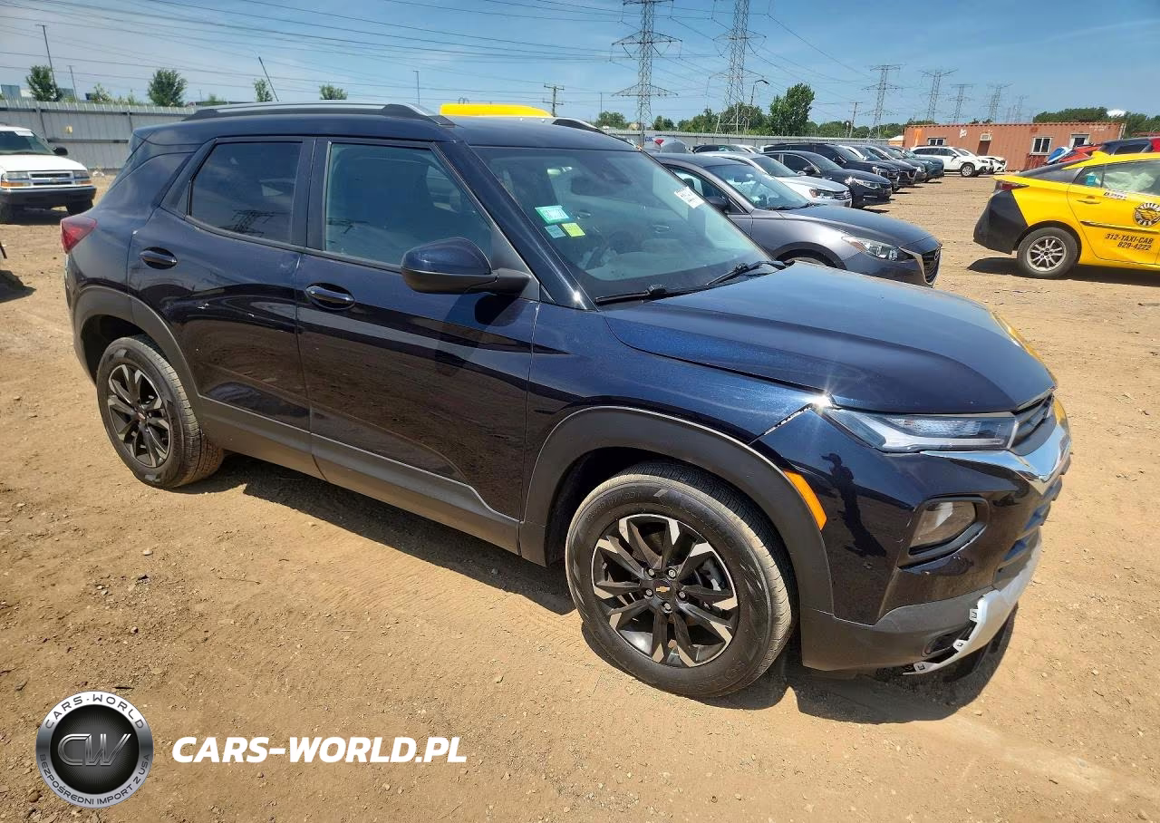 2021 Chevrolet Trailblazer Lt VIN:KL79MPSL2MB140599 - 4