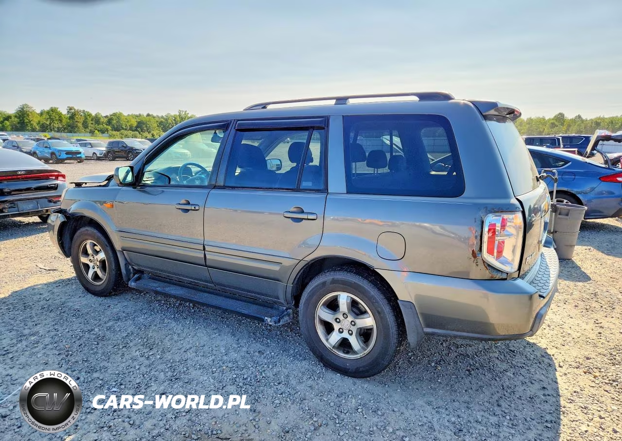 2008 Honda Pilot Ex VIN:5FNYF18498B019433 - 2